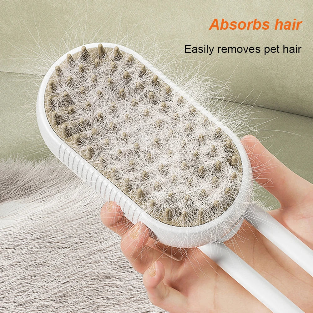 Steam massage Brush for Cats&Dogs